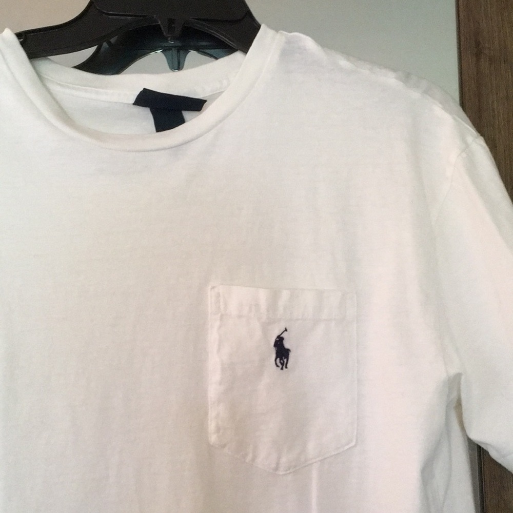 Men’s small polo pocket tee